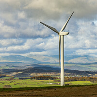 Buy canvas prints of Wind Turbine on Caton Moor by Keith Douglas