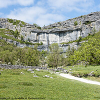 Buy canvas prints of Malham Cove, Yorkshire Dales, England by Keith Douglas