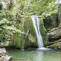 Buy canvas prints of Janets Foss, Malham, Yorkshire Dales by Keith Douglas