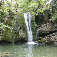 Buy canvas prints of Janets Foss near Malham, Yorkshire Dales by Keith Douglas