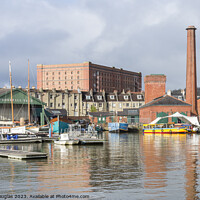 Buy canvas prints of Underfall Yard, Bristol Floating Harbour by Keith Douglas