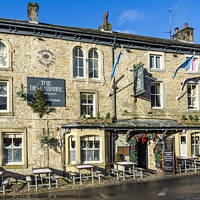 Buy canvas prints of The Devonshire (or Drovers ) Arms in Grassington by Keith Douglas