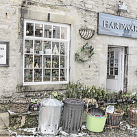 Buy canvas prints of The Hardware Shop by Keith Douglas