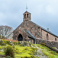 Buy canvas prints of St James Church in Buttermere by Keith Douglas
