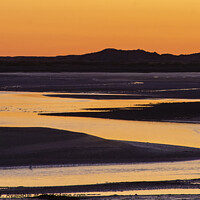 Buy canvas prints of Sunset at Ravenglass by Keith Douglas
