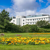 Buy canvas prints of Midland Hotel in Summer by Keith Douglas