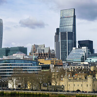 Buy canvas prints of City of London Skyline by Keith Douglas