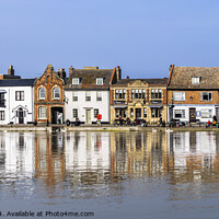 Buy canvas prints of The Quay in St Ives, Cambridgeshire by Keith Douglas