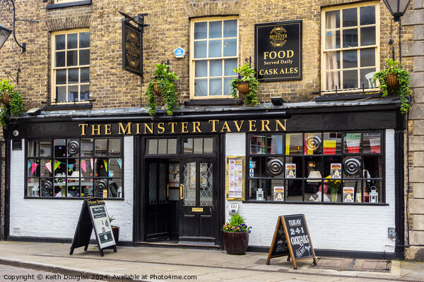 The Minster Tavern, Ely Picture Board by Keith Douglas