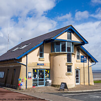 Buy canvas prints of The RNLI Lifeboat Station in Morecambe by Keith Douglas