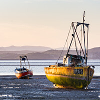 Buy canvas prints of Two boats in Morecambe Bay by Keith Douglas