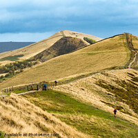 Buy canvas prints of View from Mam Tor in Derbyshire by Keith Douglas
