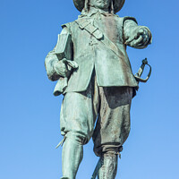 Buy canvas prints of Statue of Oliver Cromwell by Keith Douglas