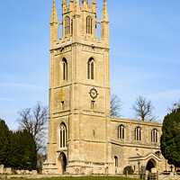 Buy canvas prints of Lowick Church, Northamptonshire by Keith Douglas