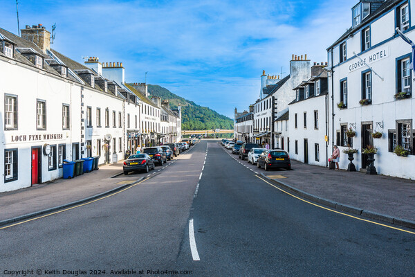 Main Street, Inveraray, Argyll, Scotland Picture Board by Keith Douglas