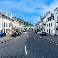 Buy canvas prints of Main Street, Inveraray, Argyll, Scotland by Keith Douglas