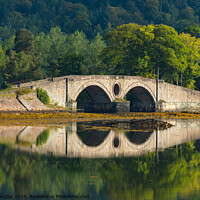 Buy canvas prints of Bridge at Inveraray by Keith Douglas