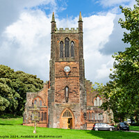Buy canvas prints of St. Mary's Church, Maryport by Keith Douglas