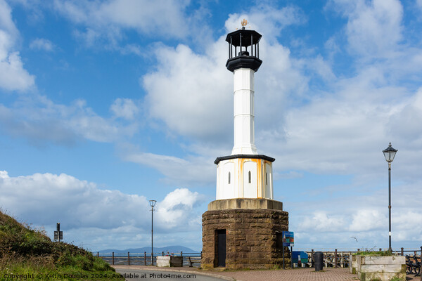Maryport Lighthouse Picture Board by Keith Douglas