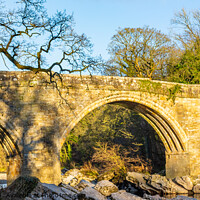 Buy canvas prints of Devils Bridge at Kirkby Lonsdale by Keith Douglas