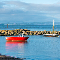 Buy canvas prints of Boats in Morecambe Bay by Keith Douglas