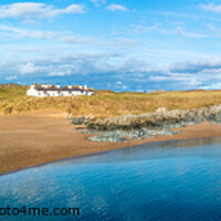 Buy canvas prints of Llanddwyn Island, Anglesey - Panorama by Keith Douglas