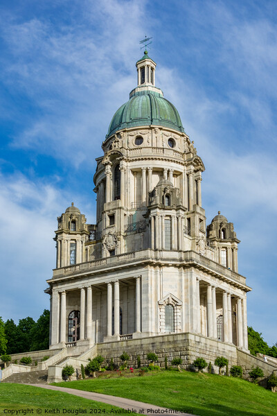 The Ashton Memorial in Williamsons Park, Lancaster Picture Board by Keith Douglas