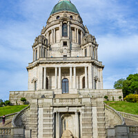 Buy canvas prints of The Ashton Memorial, Williamsons Park in Lancaster by Keith Douglas