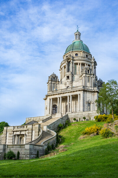 Williamsons Park, Lancaster - The Ashton Memorial, Picture Board by Keith Douglas