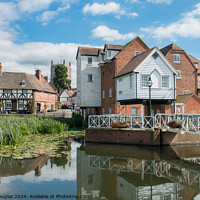 Buy canvas prints of Abbey Mill, Tewkesbury by Keith Douglas