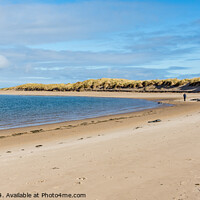 Buy canvas prints of Budle Bay, Northumberland by Keith Douglas