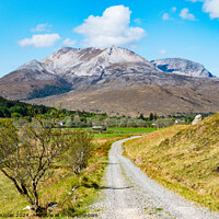 Buy canvas prints of Beinn Eighe above Kinlochewe by Keith Douglas