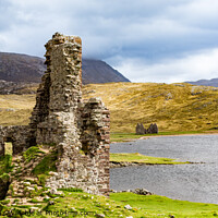 Buy canvas prints of Ardvreck Castle, Assynt, Sutherland, Scotland by Keith Douglas
