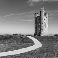 Buy canvas prints of Broadway Tower in the Cotswolds by Keith Douglas