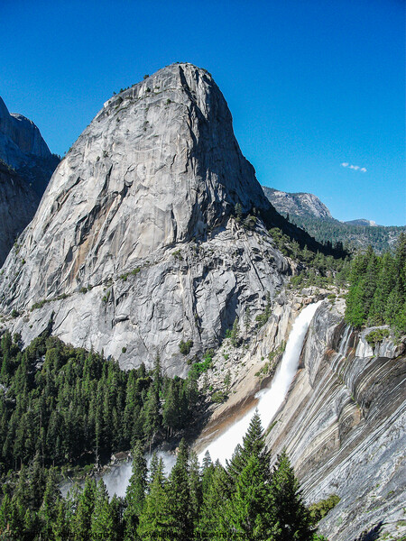 Liberty Cap and Nevada Falls, Yosemite, California Picture Board by Keith Douglas