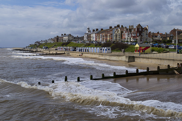 Southwold from the pier Picture Board by Keith Douglas