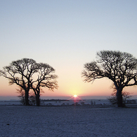 Buy canvas prints of Winter dawn by Keith Douglas