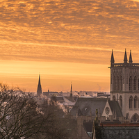 Buy canvas prints of  Cambridge at Sunrise by Keith Douglas