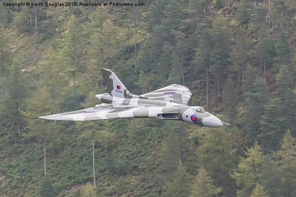 Vulcan Bomber Picture Board by Keith Douglas