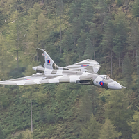 Buy canvas prints of Vulcan Bomber by Keith Douglas