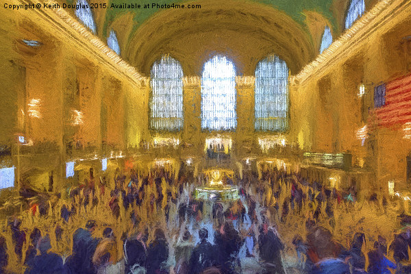  Grand Central Terminal Picture Board by Keith Douglas