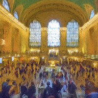 Buy canvas prints of  Grand Central Terminal by Keith Douglas