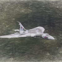 Buy canvas prints of Vulcan in the North by Keith Douglas