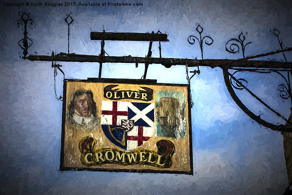 The Oliver Cromwell Picture Board by Keith Douglas