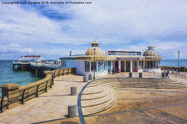 Cromer Pier Picture Board by Keith Douglas