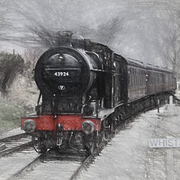 Buy canvas prints of Approaching the Station by Keith Douglas