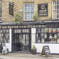Buy canvas prints of The Minster Tavern by Keith Douglas