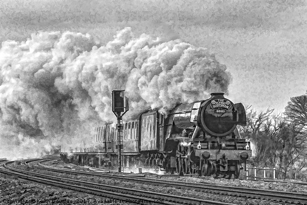 Steaming to York Picture Board by Keith Douglas