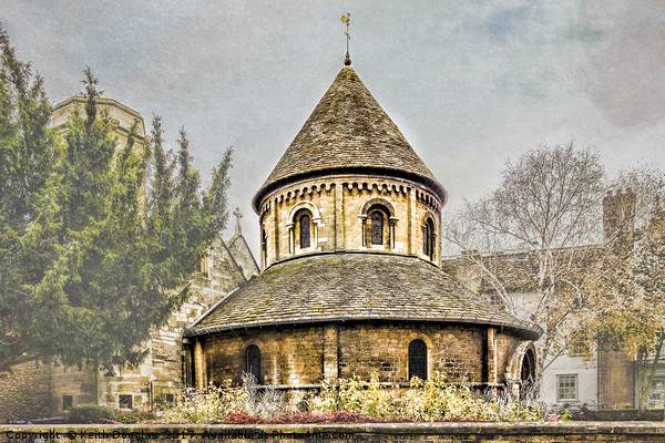 The Round Church in Cambridge, England Picture Board by Keith Douglas