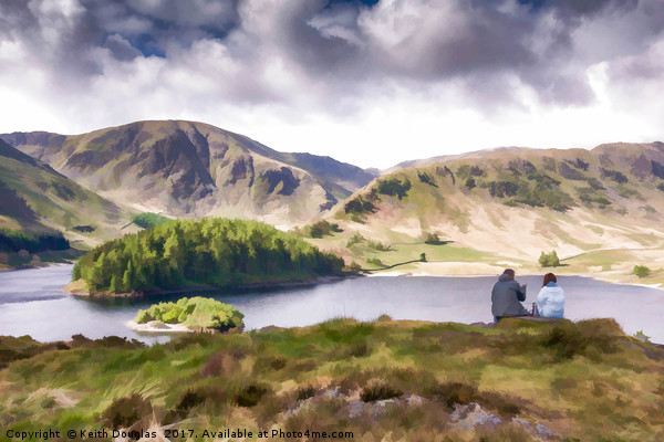 Mardale and Haweswater Picture Board by Keith Douglas